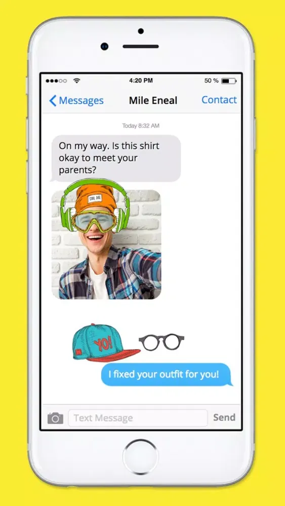 Hats Glasses and More Photobooth Sticker Pack应用截图