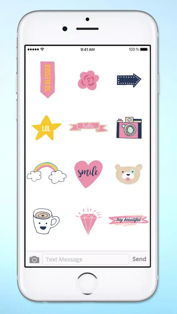 Hello I Love You Sticker Pack Screenshots