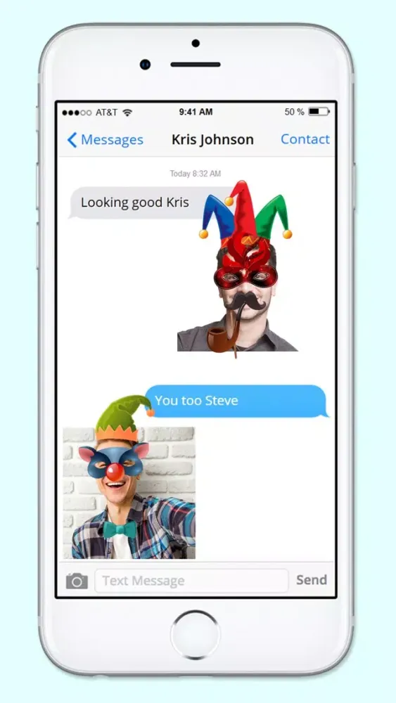 صور Lots of Hats and Fun Disguises Sticker Pack