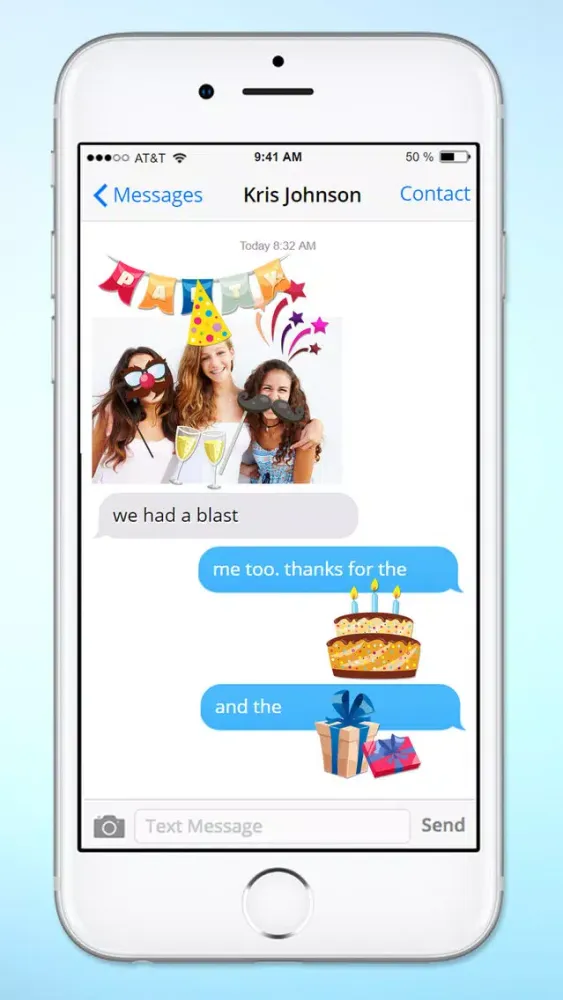Party Birthday Celebration Sticker Pack Screenshots