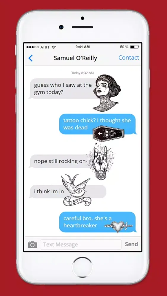 Retro Tattoo Art Sticker Pack Screenshots