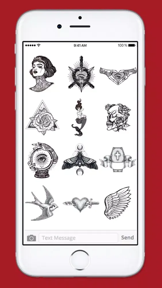 Retro Tattoo Art Sticker Pack Screenshots