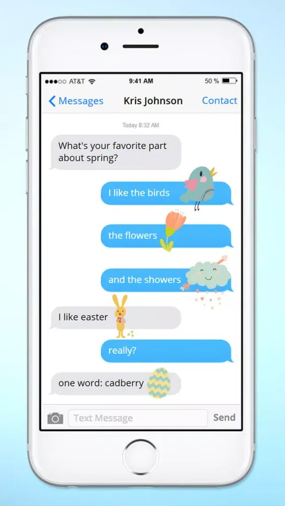 Spring and Easter Animals and More Sticker Pack Screenshots