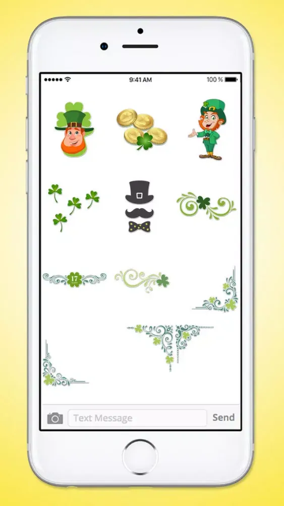 St Patricks Day Leprechaun and Beer Sticker Pack应用截图