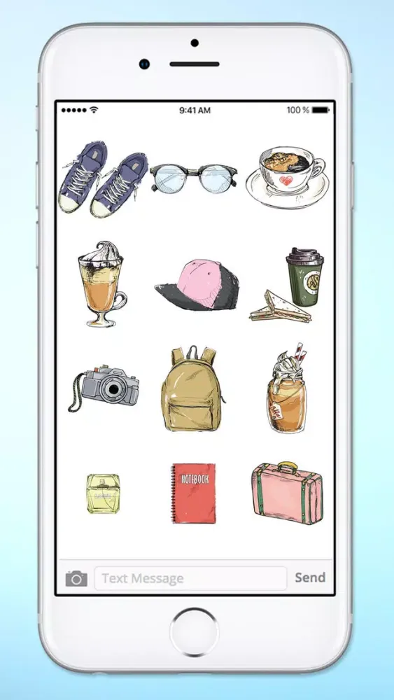 Stylish Girl Winter Fashion Sticker Pack Ekran Görüntüleri