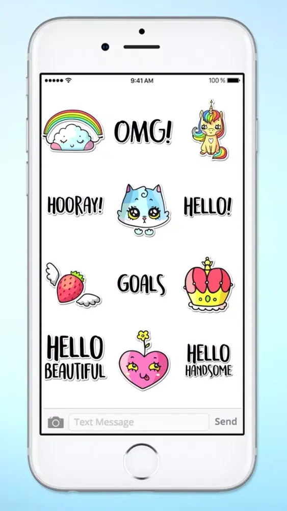 Capturas de pantalla de Super Happy Fun Sticker Pack 2