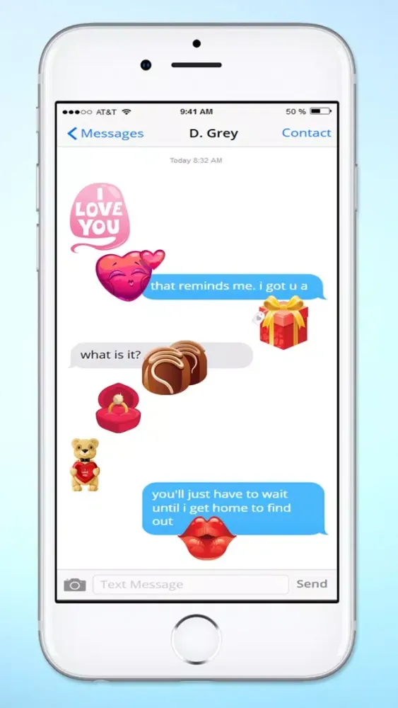 Capturas de pantalla de Valentines Day Love and Romance Sticker Pack