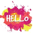 Watercolor Paint Splat Words Text Sticker Pack Watercolor Paint Splat Words Text Sticker Pack