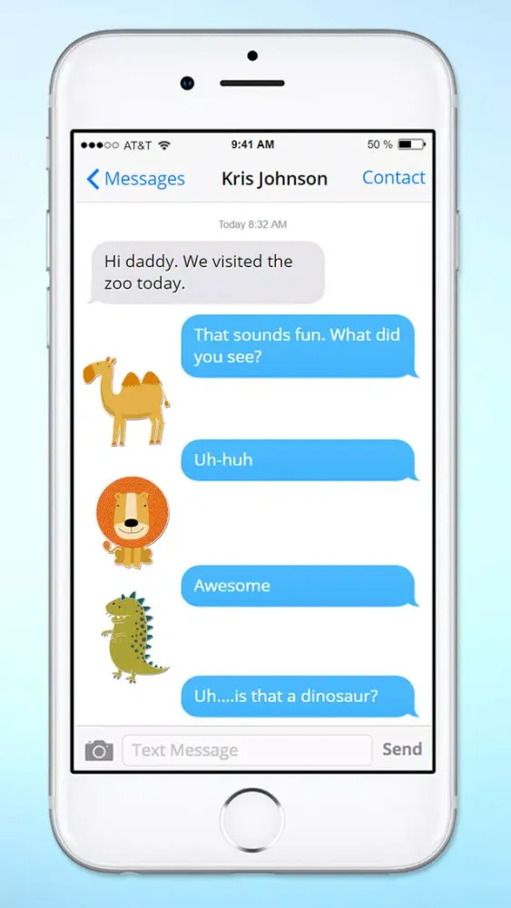 Скриншоты Zoo Visit Cute Animals Sticker Pack