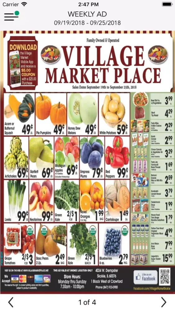 Capturas de tela do Village Market Place