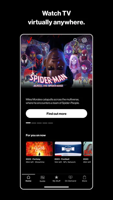 Fios TV Mobile سکرین شاٹس