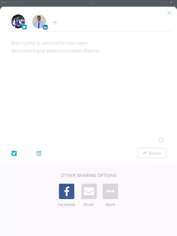 Zrzuty ekranu IamVerizon iPad 