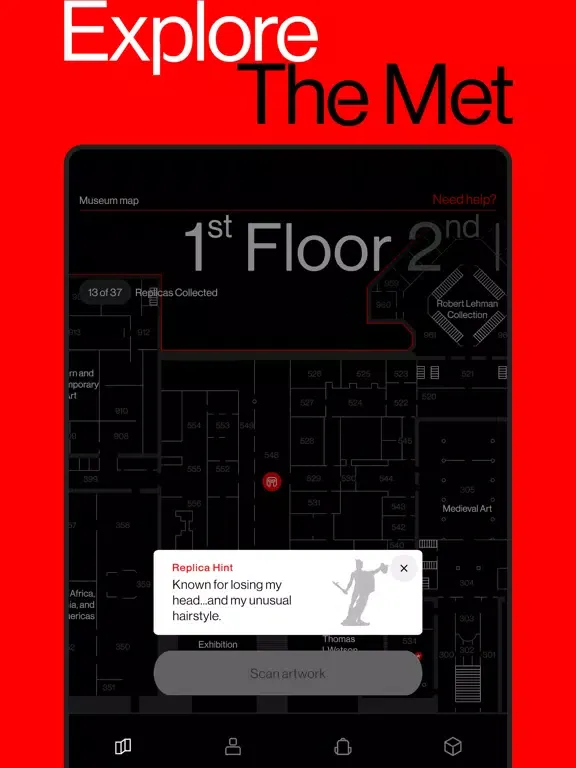 Скриншоты The Met Replica iPad 
