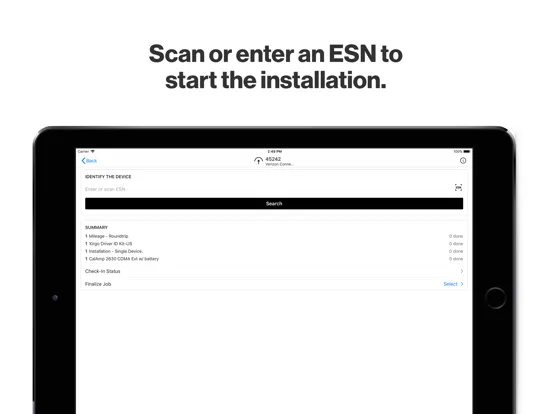Reveal Hardware Installer iPad  سکرین شاٹس