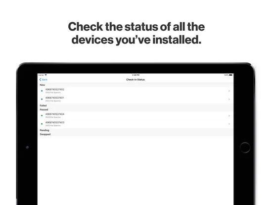 Reveal Hardware Installer iPad  سکرین شاٹس