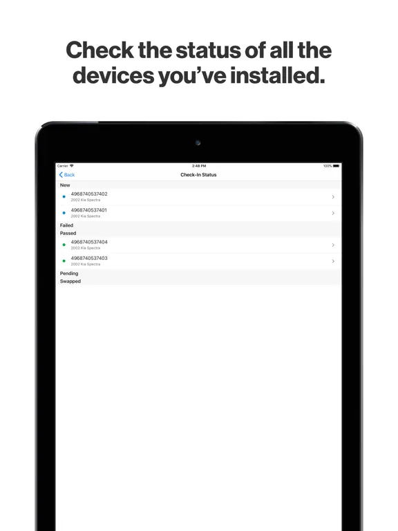 Reveal Hardware Installer iPad  سکرین شاٹس