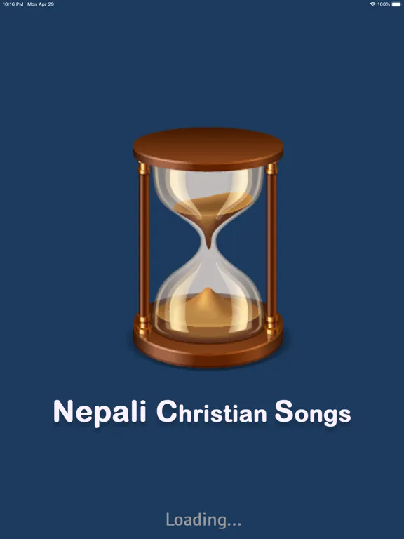 Tangkapan skrin Nepali Christian Songs iPad 