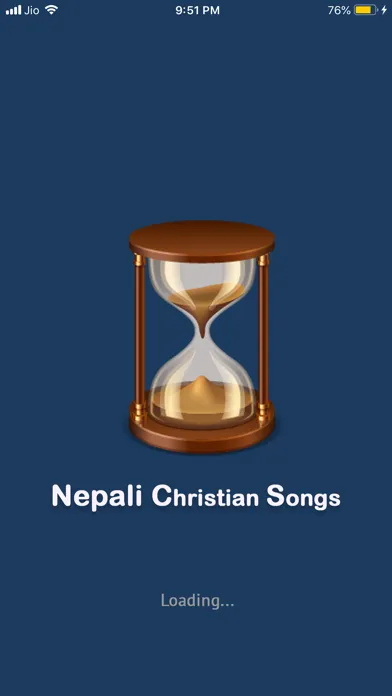 Tangkapan skrin Nepali Christian Songs