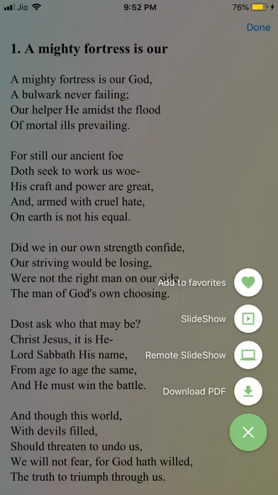 Tangkapan skrin Nepali Christian Songs