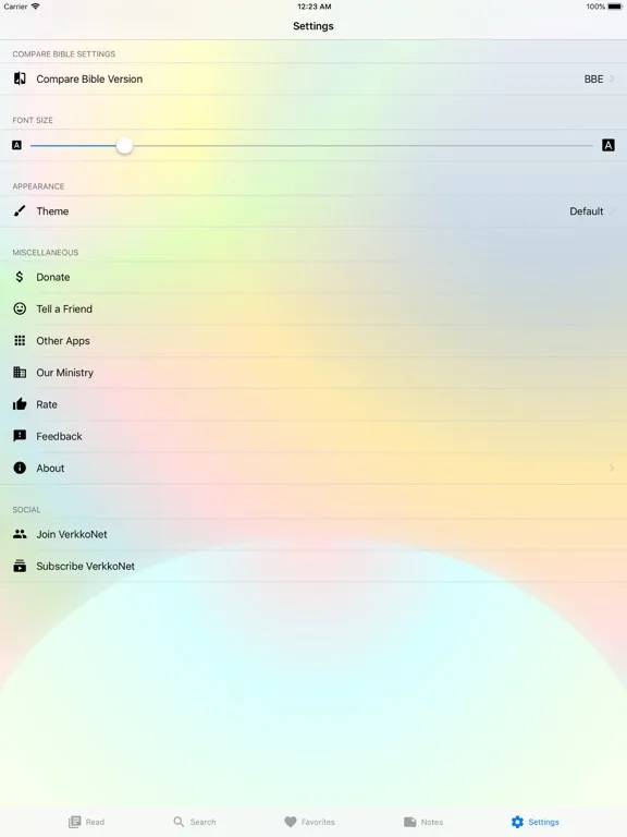 Holy Telugu Bible iPad  سکرین شاٹس