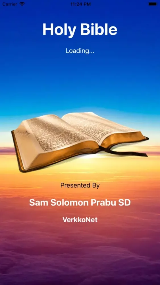 Tangkapan layar Xhosa Bible