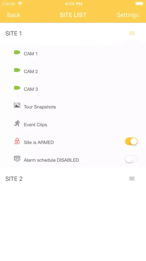 Capturas de pantalla de VideoGuard