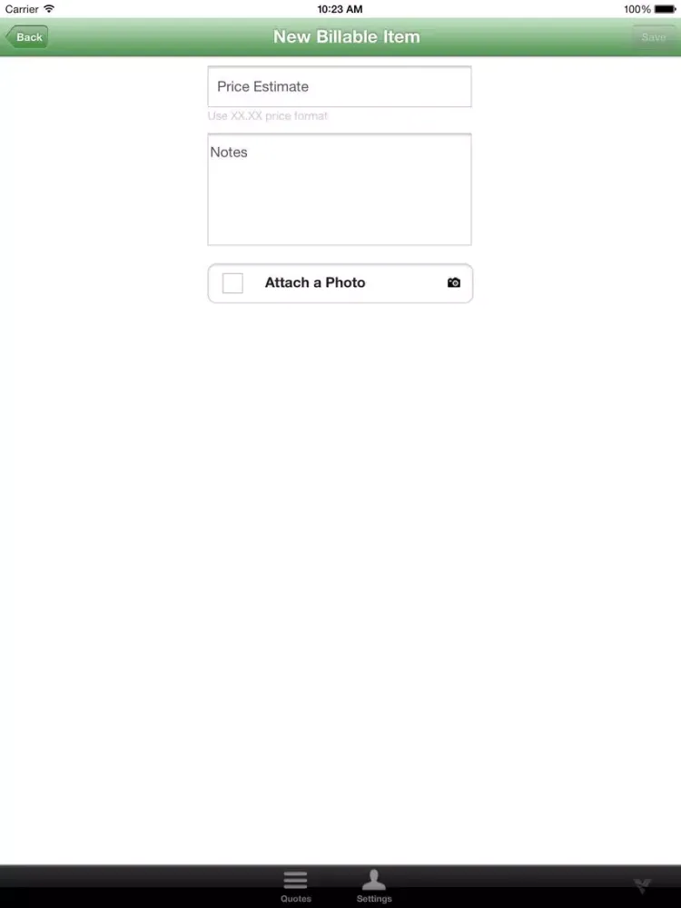 Arbor Quote iPad 应用截图
