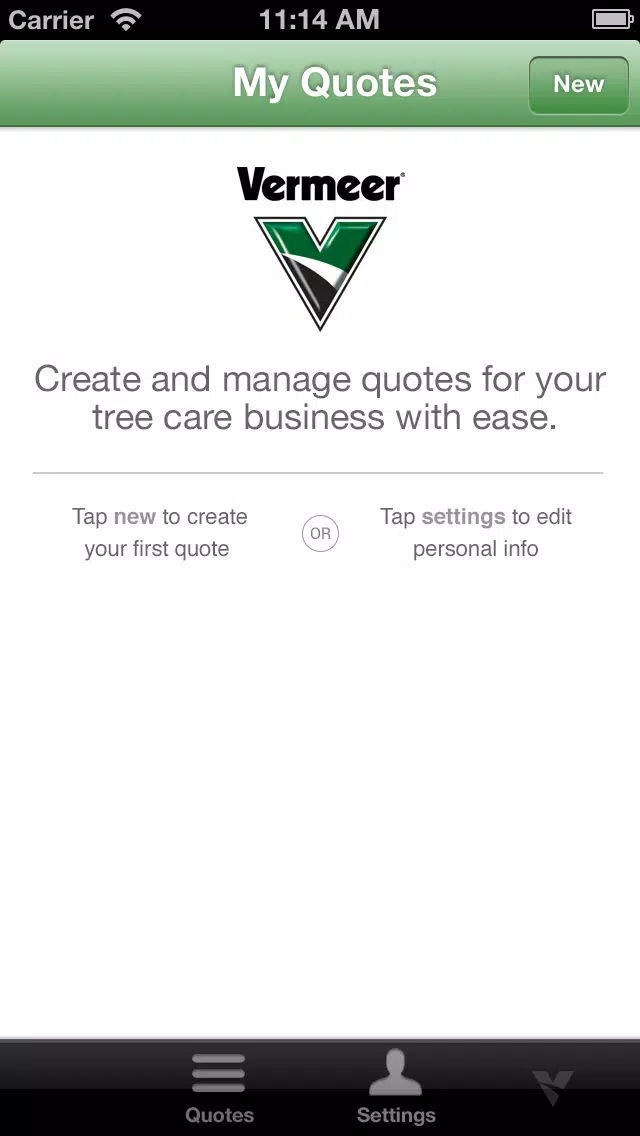 Screenshot di Arbor Quote