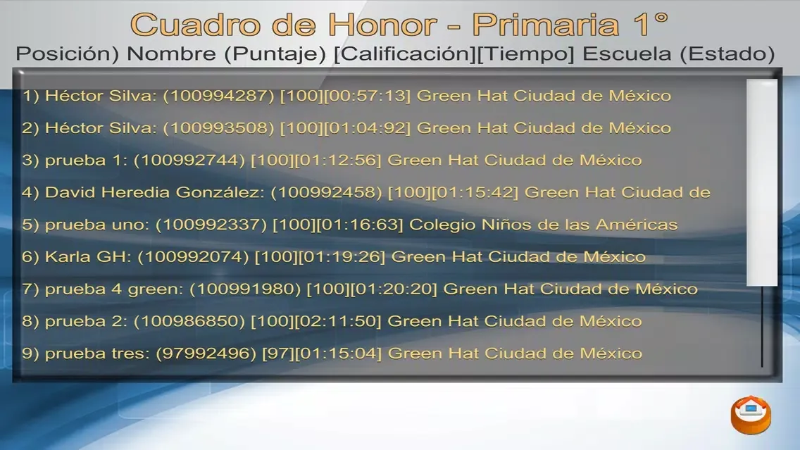Capturas de tela do Rápido y Preciso 2019 Secu 1o