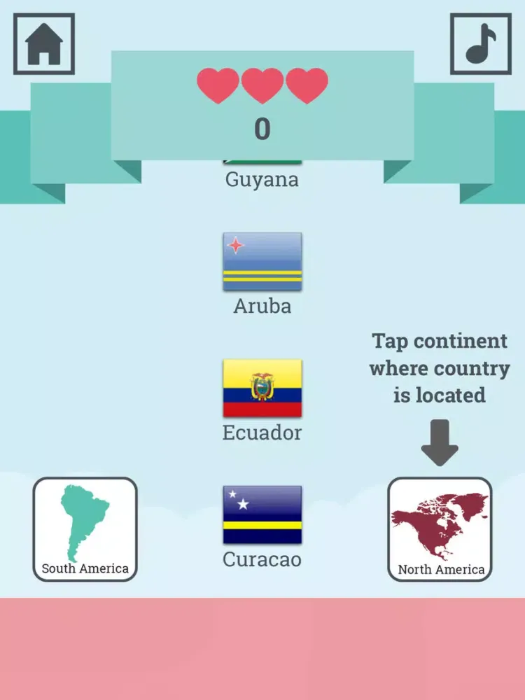 Zrzuty ekranu Flags of the World: Sort by Continent - learn geography & countries game iPad 