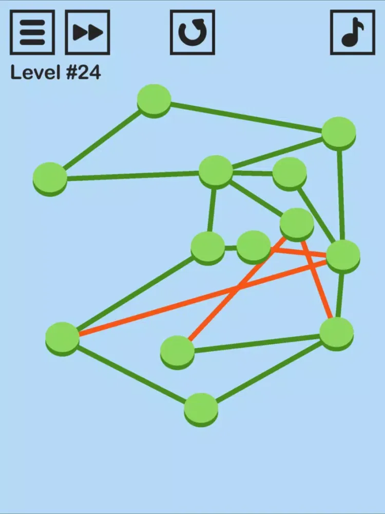 Capturas de pantalla de Untangle Us Hard: It's All About Connecting Dots iPad 