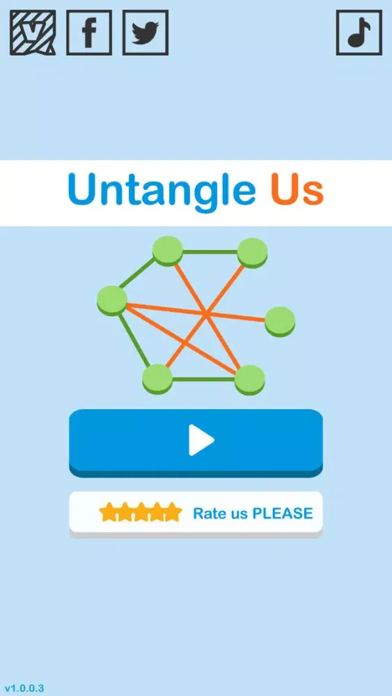 Capturas de pantalla de Untangle Us Hard: It's All About Connecting Dots