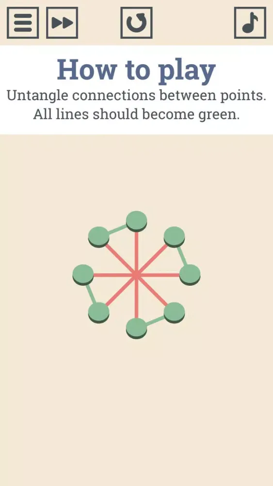 Untangle Us Zen: It's All About Connecting Dots سکرین شاٹس