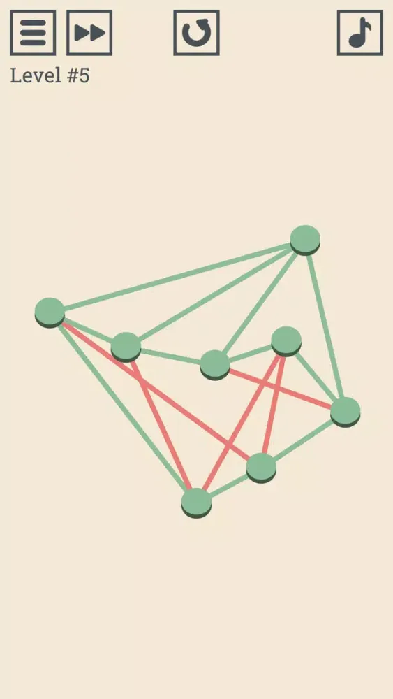 Untangle Us Zen: It's All About Connecting Dots سکرین شاٹس