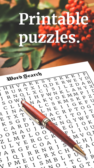 Word Search Large سکرین شاٹس