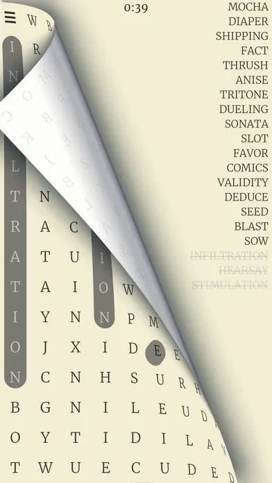 Tangkapan layar Word Search Large
