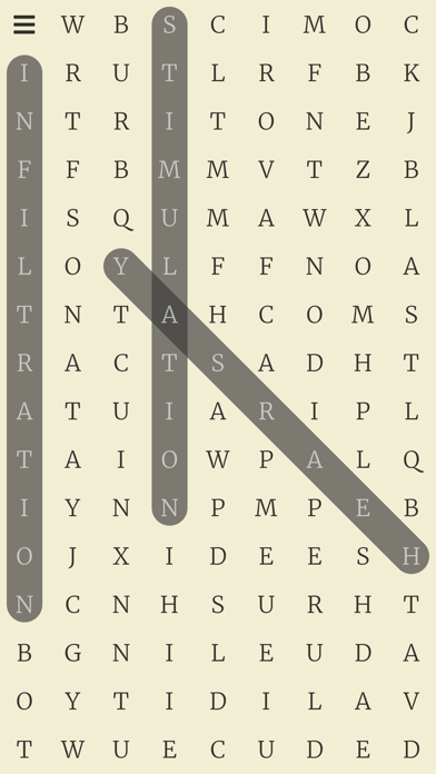 Word Search Large سکرین شاٹس