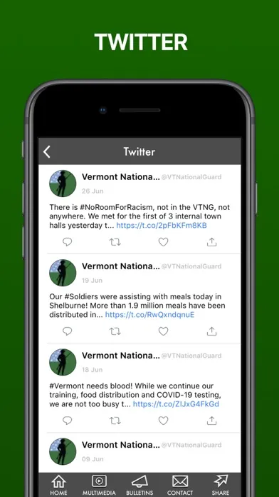 Vermont National Guard Screenshots