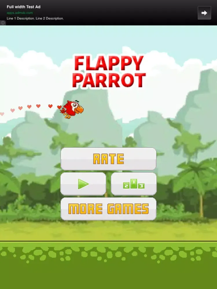 Flappy Parrot - Super Wings Flyer iPad  স্ক্রিনশট