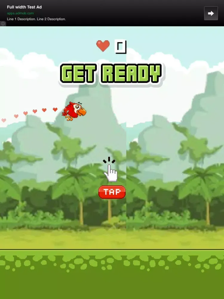 Flappy Parrot - Super Wings Flyer iPad  স্ক্রিনশট