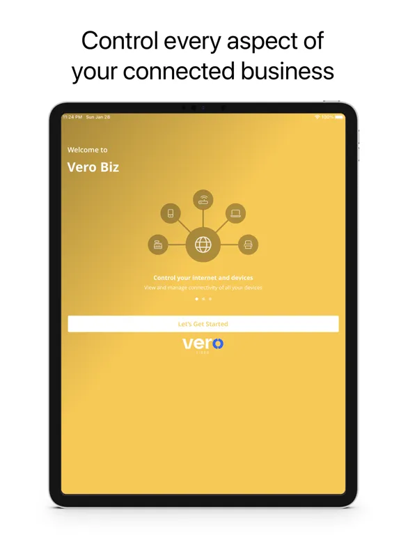 Vero Biz iPad  Screenshots