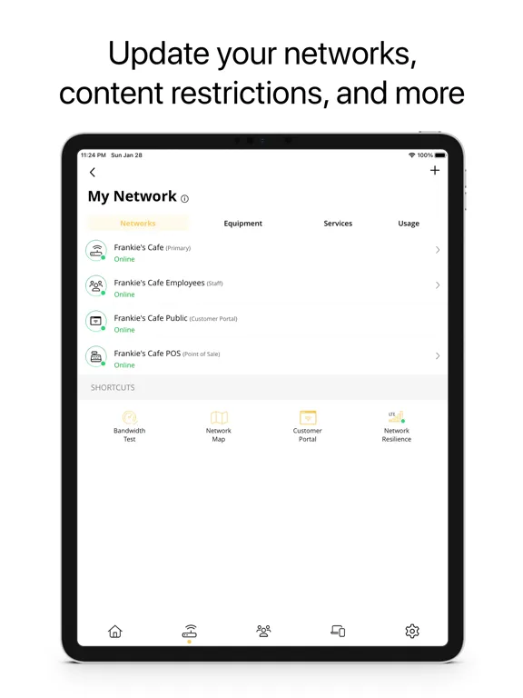 Vero Biz iPad  Screenshots