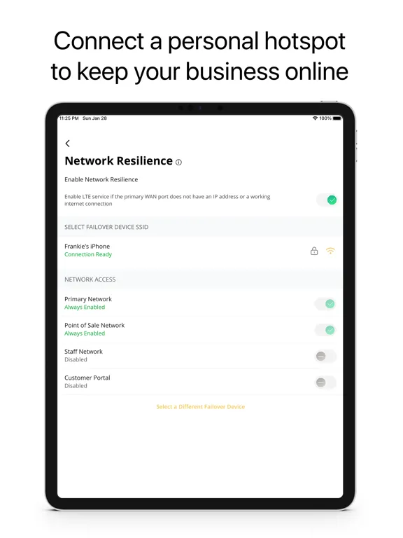 Vero Biz iPad  Screenshots