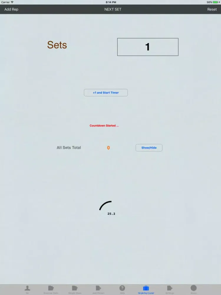 Screenshot di 7 Minute Workout. Fitness, Exercise & Weight iPad 