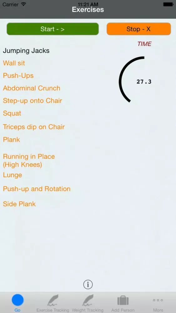 Screenshot di 7 Minute Workout. Fitness, Exercise & Weight