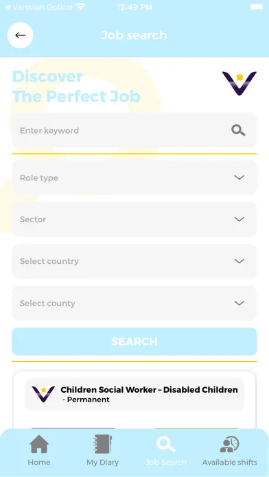 Verovian Social Worker Jobs Screenshots