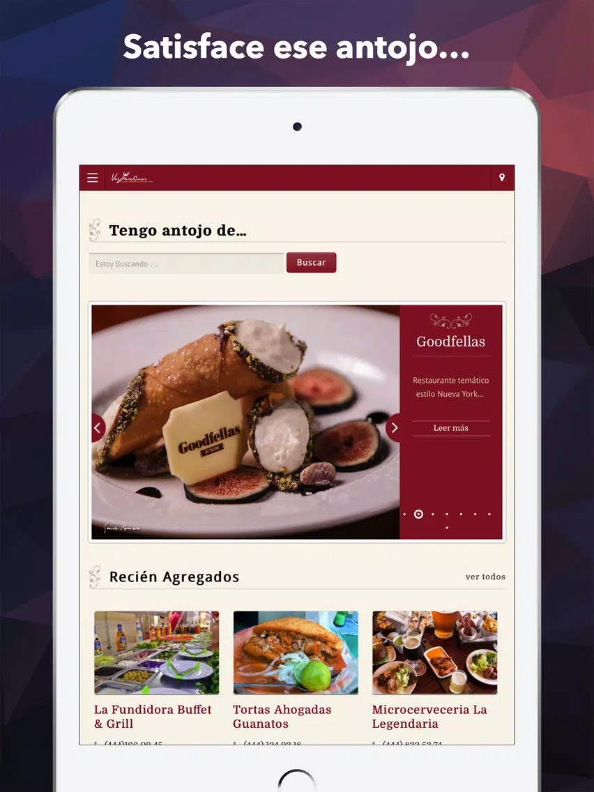 Ver para Comer iPad 应用截图