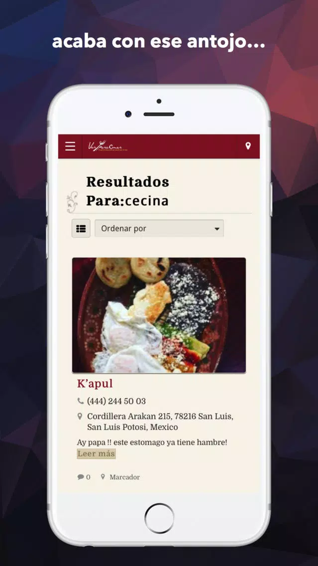 Ver para Comer应用截图