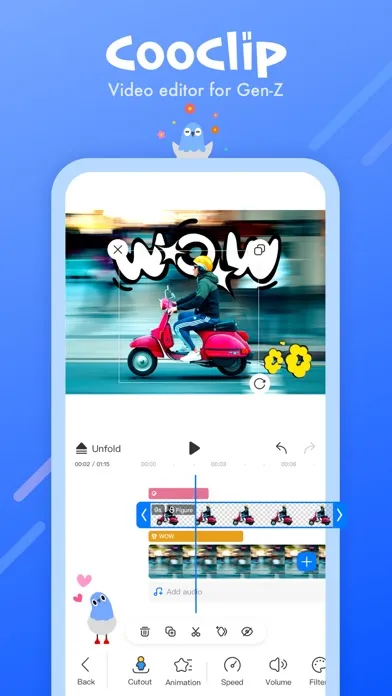 Cooclip - GenZ Video Editor স্ক্রিনশট