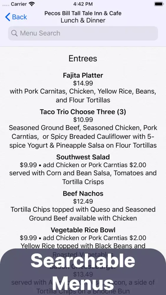 Zrzuty ekranu Dining for Disney World